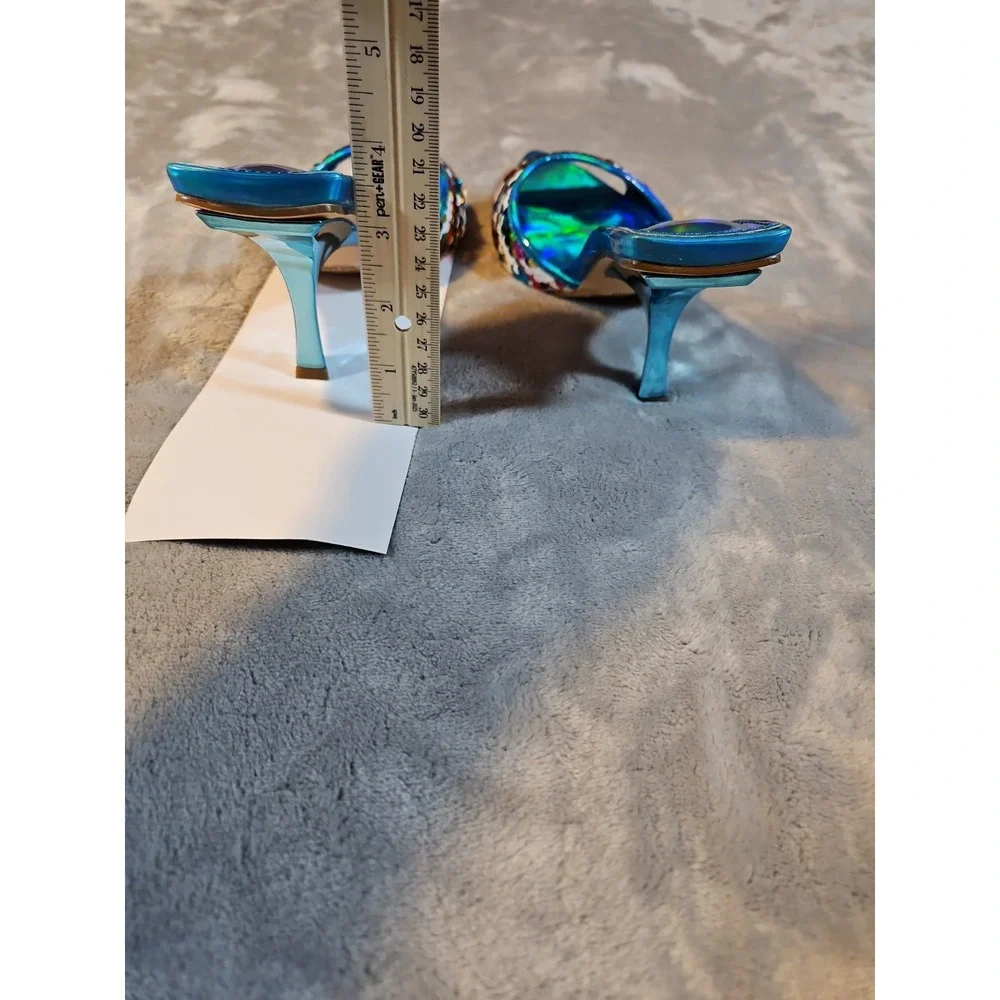 kayleen by los angeles heels Size 7.5 Blue